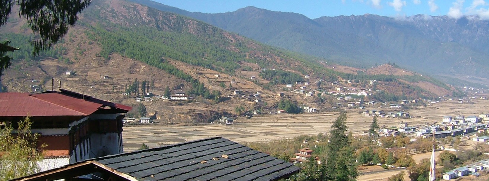 paro valley of bhutan